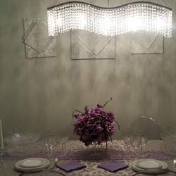 Wings and Wine - Damask and lilac