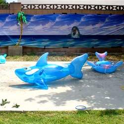 Leigha's 4th Dolphin Party - Dolphins/ luau