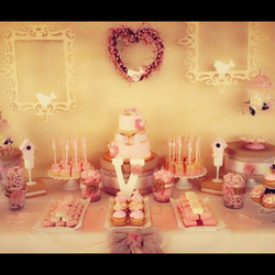 "Brenda's Birdie Shower" - "Birds, Vintage, Shabby Chic"