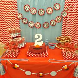 Prestyn's 2nd Birtday Elmo Party - Elmo