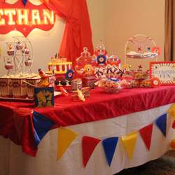 Circus first birthday done under $100 - Circus / Carnival
