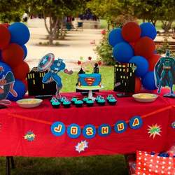 Superhero Birthday Party - Superheroes