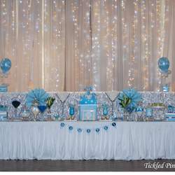 Celebrating little Dimitri's Christening - Blue & White Christening