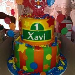 Xavi's 1st Birthday - Elmo!