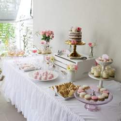 Vintage Floral & Lace Baby Shower - None