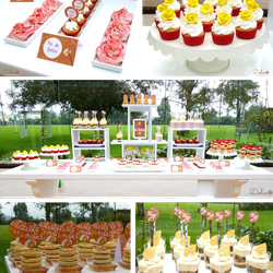 Kelly and Miguel Wedding - Vibrant garden