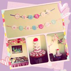 Pink and Purple Baby Shower - Pink and Purple