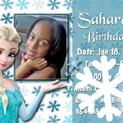 Ice Princess Sahara 7th Birthday - Frozen