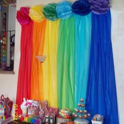 Donya's and Leia's rainbow party  - Rainbow 