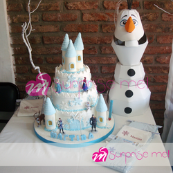 4 años de Martina - Frozen (Disney)