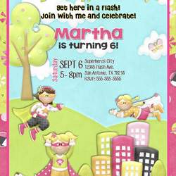 Superhero Girl Birthday Party Celebration - Superheroes