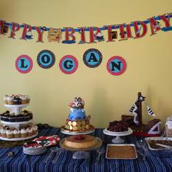 Logan's 4th Birthday - Pirate Birthday Parrrrrrrrrrty!