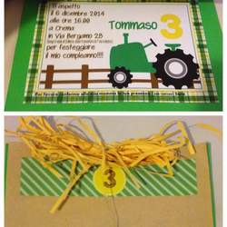 Growing Up Dreaming Tractors - Tractor Party