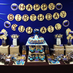 Cookie Monster Themed Birthday - Cookie Monster
