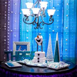 Eden's Frozen Third Birthday Party - Frozen (Disney)