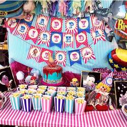 Zoe's girly carnival 4th birthday! - Circus / Carnival