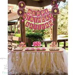 Pink and Gold 1st Birthday  - Sweet Pink and Gold
