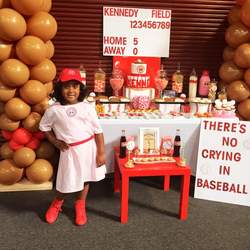 A League of Their Own - Baseball " A League of Their Own Party"