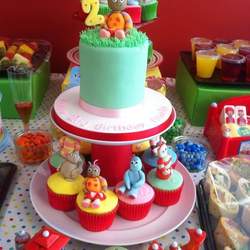 Amelie's Upsy Daisy 2nd birthday party  - In the night garden