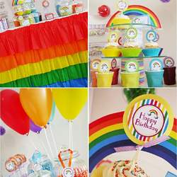 Rainbow Birthday Party - Rainbows, St Patrick's Day