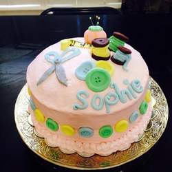 Shabby Chic Sewing Party - Sewing birthday party