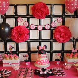 Madison's 4th birthday - Minnie Mouse