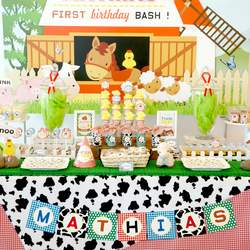 Neigh! Mathias is One! - Farm Animal