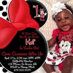 Koi's Minnie's Boutiqe 1st Birthday Extravaganza - Minnie Mouse