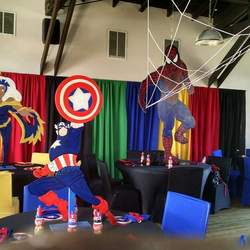 Destin's Superhero Party - Superheroes