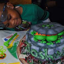 Joshua's 4th Birthday - Teenage Mutant Ninja Turtles