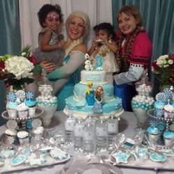 Liana's  frozen party - Frozen (Disney)