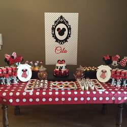 Cila's Birthday Party - Minnie Mouse