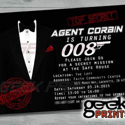 Secret Agent 008 - Spy - Secret Agent - James Bond