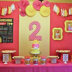 Our Little Sunshine is Two! - You are My Sunshine!