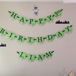 Liam's 3rd Ghostbusters party  - Ghostbusters