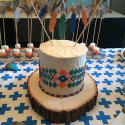 Asher's 'Brave Little ONE' 1st Birthday  - Little Indian