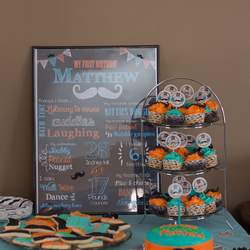 Matthew's Mustache Bash 1st Birthday Party - Mustache Bash