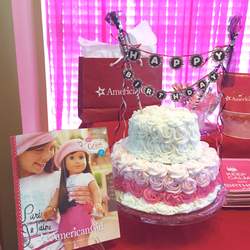 Brooklyn's American Girl party  - American Girl