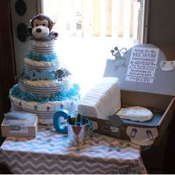 Sara's Shower - Monkey will be here soon!