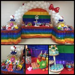 Kelis 7th Birthday Party  - Rainbow Brite Hello Kitty 