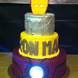 Kieran's 3rd Birthday Party Iron Man - Iron Man