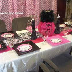 Mya's  Spa Soiree - Paris Damask