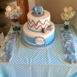 Lisa's Elephant Shower - Elephants