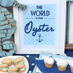 "The World is Your Oyster" Graduation Party - "The World is Your Oyster"