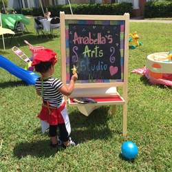Little artist Birthday Party - Paint and Arts