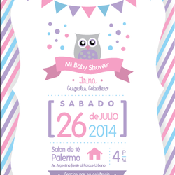 ¨Welcome baby Irina¨ - Owls