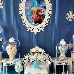 Candy Bar " 5 Años de Francisca " - Frozen (Disney)