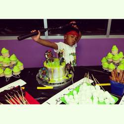Ronnie's 5th birthday party - Teenage Mutant Ninja Turtles
