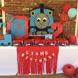 CHOO CHOO Liam turns 2!  - Thomas the Train 