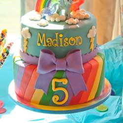 Maddy's Rainbow Dash Party - My Little Pony